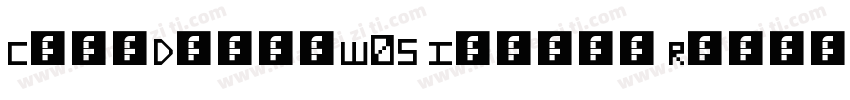 CoolDaddyW05 Italic Regular字体转换